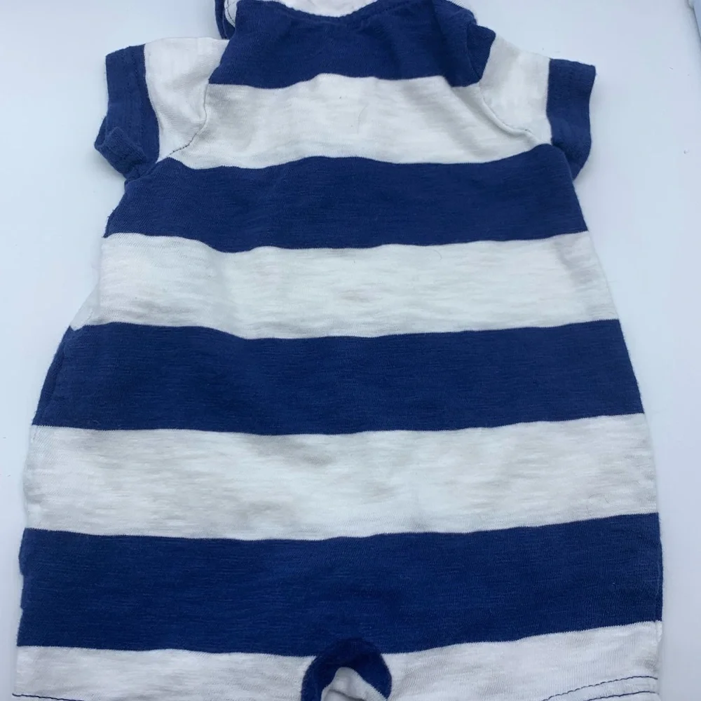 BABY Gap and Focus kids boys 0-3 mos romper bundle